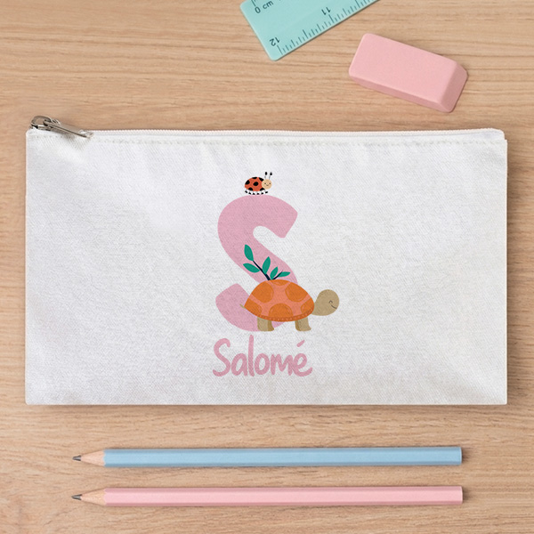 Estojo Infantil com Inicial Personalizada