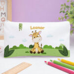 Miniatura de Estojo Infantil Animais da Selva Personalizado