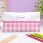 Estojo Infantil Xadrez Personalizado Miniatura de Estojo Infantil Xadrez Personalizado