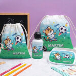 Miniatura de Estojo Infantil Futebol Personalizado