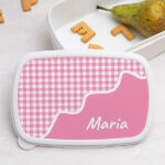 Miniatura de Lancheira Infantil Xadrez Personalizada