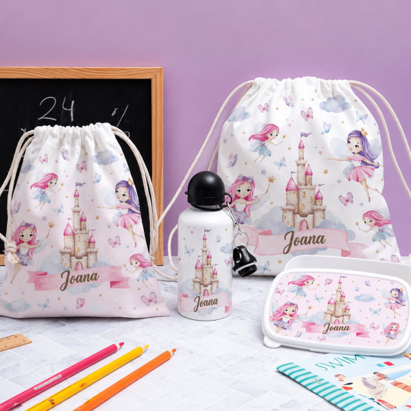 Lancheira Infantil Fadas Personalizada