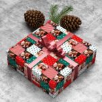 Miniatura de Papel de Embrulho de Natal com Fotografias personalizado